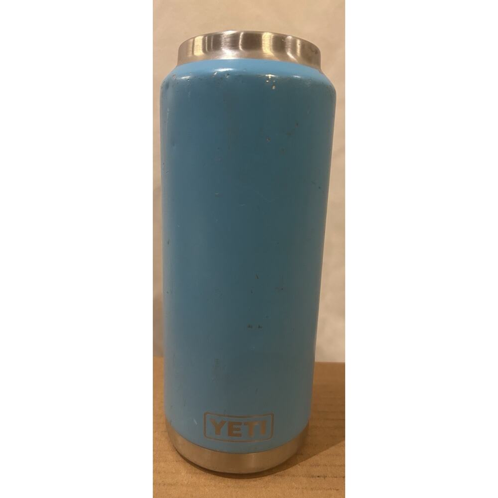 Yeti 40 oz Blue Wide- Mouth Rambler Tumbler